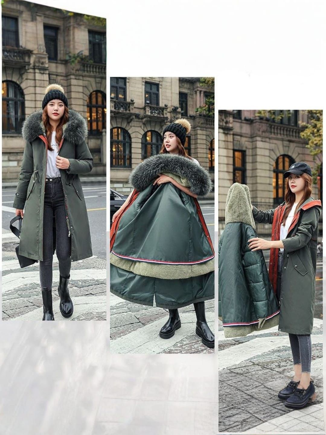 SOPHIE | Parka d’Hiver Chaude et Chic à Doublure Amovible et Capuche Luxe