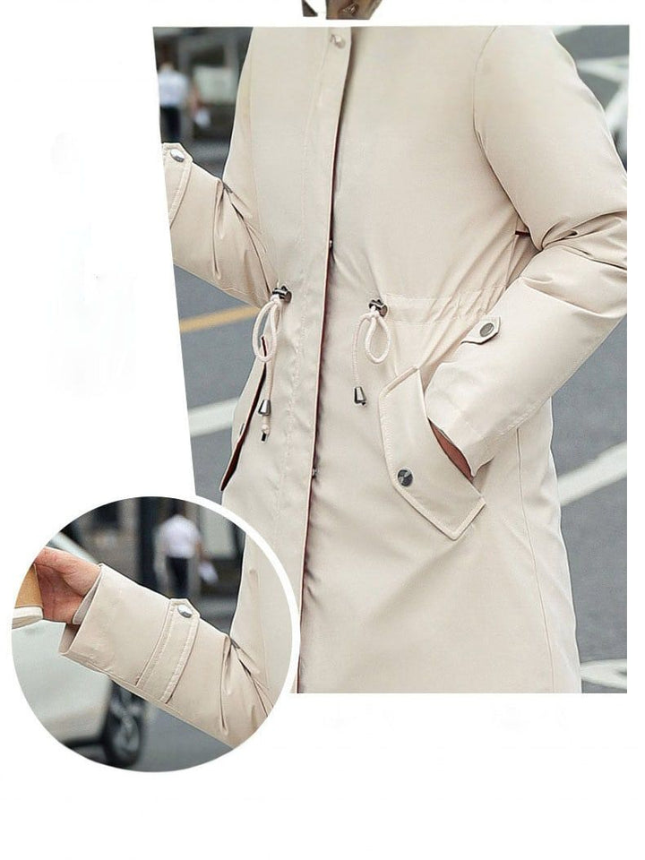 SOPHIE | Parka d’Hiver Chaude et Chic à Doublure Amovible et Capuche Luxe