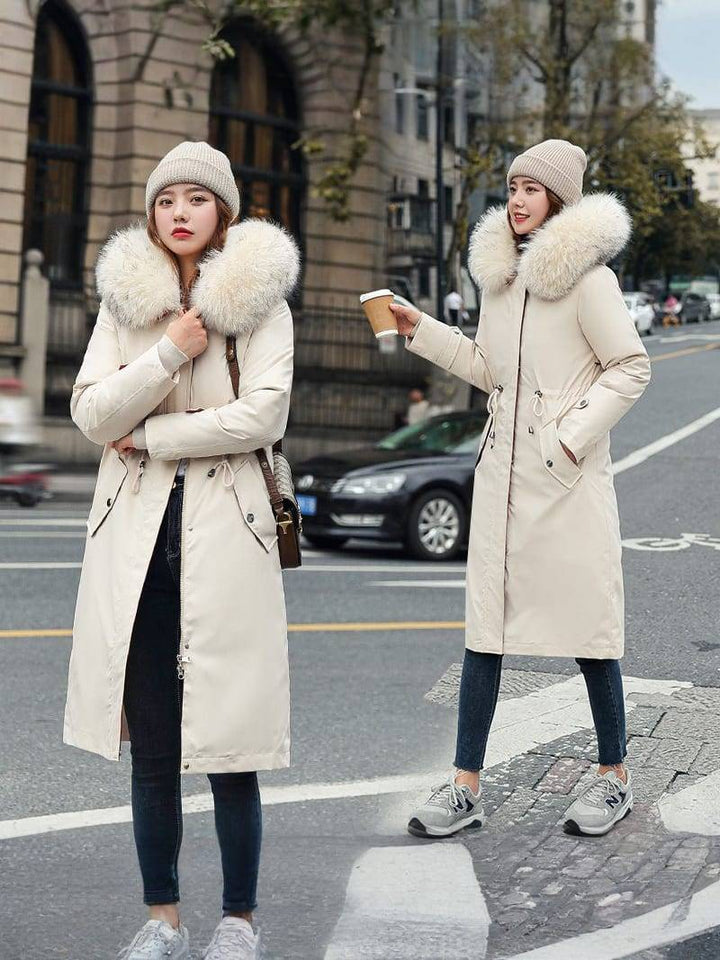 SOPHIE | Parka d’Hiver Chaude et Chic à Doublure Amovible et Capuche Luxe