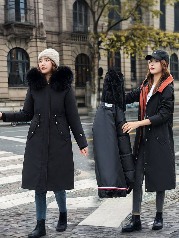 SOPHIE | Parka d’Hiver Chaude et Chic à Doublure Amovible et Capuche Luxe