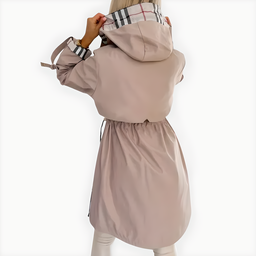 AURELIE | Manteau Femme avec Fermeture Frontale